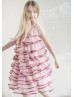 Tulle Tiered Flower Girl Dress Girl Party Dress